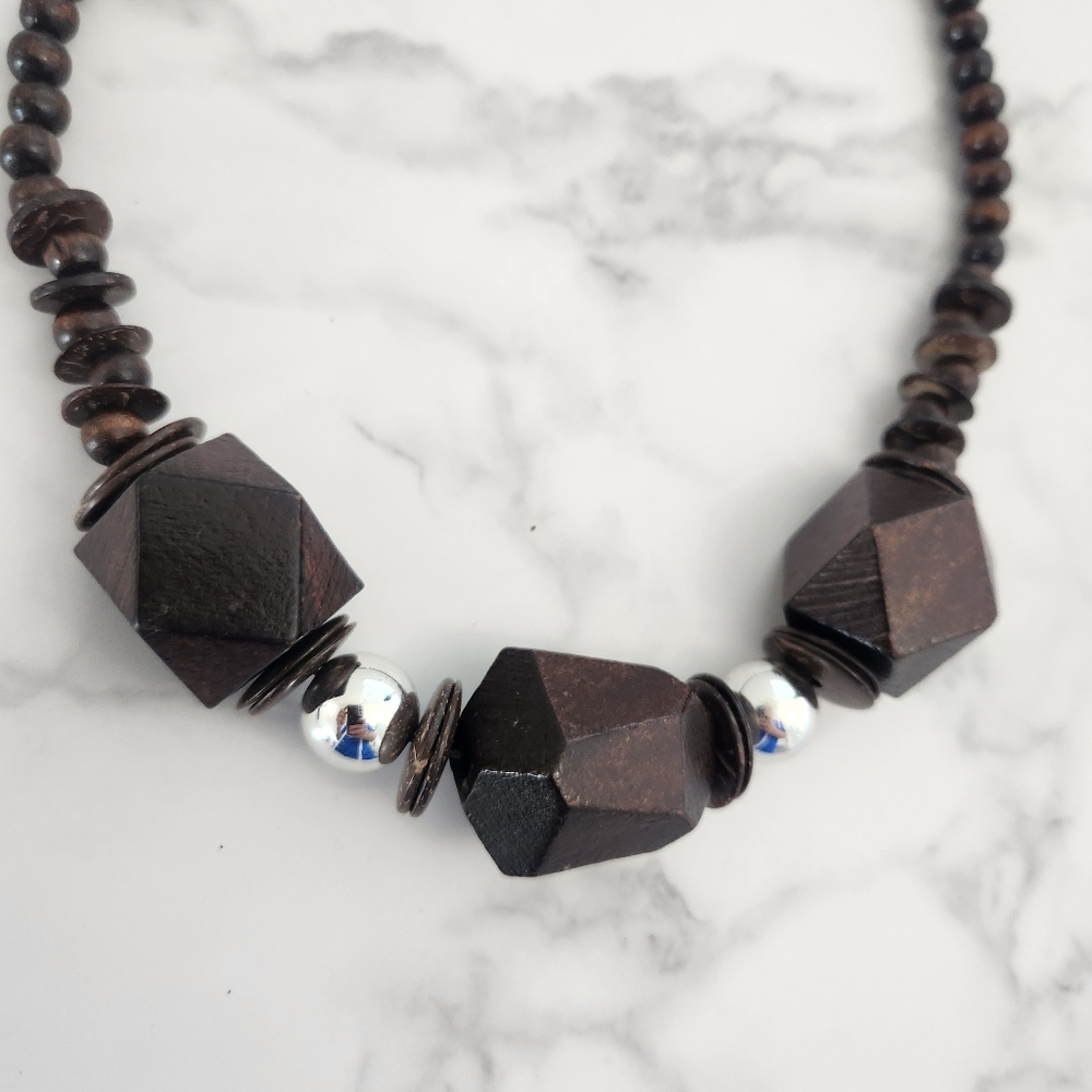 Paparazzi Rustic Elegance Jewelry Set Necklace & Earrings - Picture 3 of 8